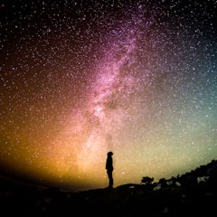Night sky milky-way photo - a high-ISO shot prone to noise
