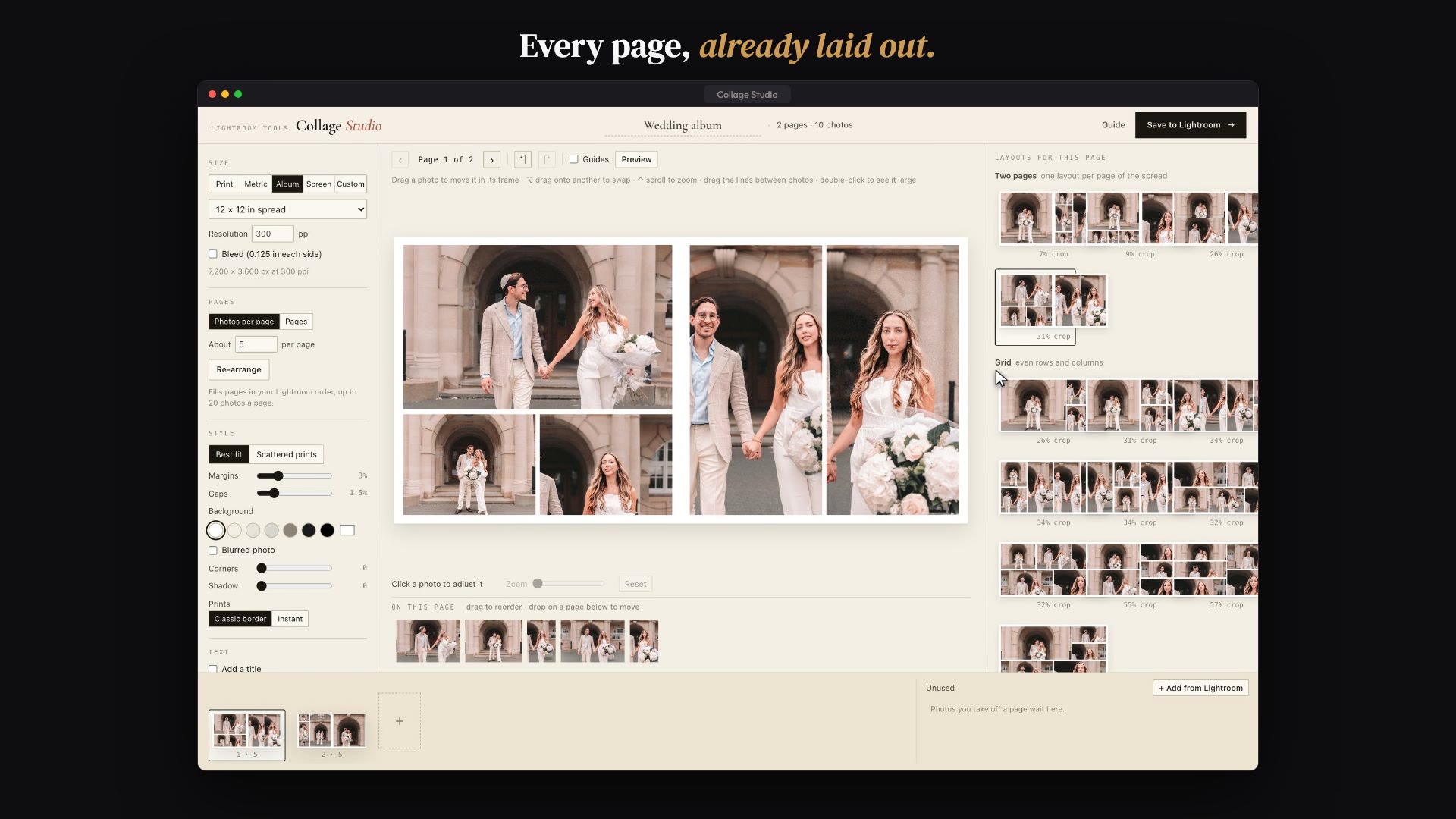 Collage Studio demo video